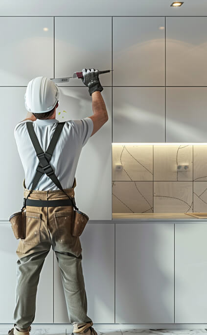 High-rise building construction in Saudi Arabia